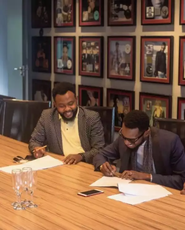 D’banj Signs Deal With Sony Music Africa (Photos)